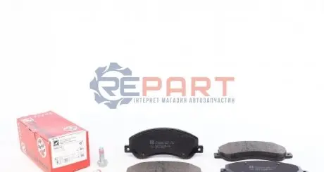 Колодки гальмівні (передні) VW Amarok 2.0 BiTDI/TDI/TSI 10- (Bendix-Bosch) ZIMMERMANN 244841902 Купити в Україні