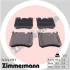 Тормозные колодки BMW X5 F15 12- ZIMMERMANN (245241951) изображение 4