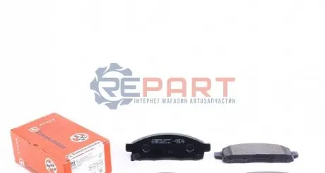 Колодки гальмівні (передні) Mitsubishi L200/Pajero Sport II 05-/Fiat Fullback 16- ZIMMERMANN 245291601 Купити в Україні
