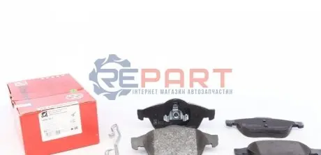Колодки гальмівні (передні) Renault Scenic II/Grand Scenic II 03- (Ate) ZIMMERMANN 245361802 Купити в Україні