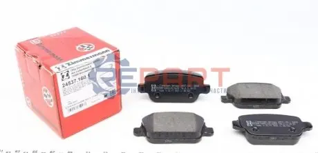 Колодки гальмівні (задні) Ford Kuga/Galaxy 06-/Mondeo/S-Max 07-15 (Lucas-Girling) ZIMMERMANN 245371601 Купити в Україні