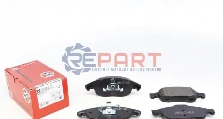 Колодки гальмівні (передні) Citroen Berlingo/Peugeot Partner 08- (Ate-Teves) ZIMMERMANN 245381851 Купити в Україні