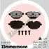 Колодки тормозные дисковые ZIMMERMANN (24561.975.1) изображение 1