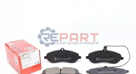Колодки гальмівні (передні) Fiat Scudo/Citroen Jumpy/Peugeot Expert 07- (Lucas) (з датчиком) ZIMMERMANN 245951851 Купити в Україні