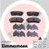 Фото Тормозные колодки, дисковый тормоз.) ZIMMERMANN (245991551) изображение 1
