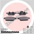 Колодки гальмівні (передні) VW T5 03-/T6 15- (Ate) (з датчиком) ZIMMERMANN (246231802) зображення 7