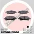Фото Колодки гальмівні (передні) Toyota Auris/Avensis 1.6-2.0 D-4D 08- (Bosch) ZIMMERMANN (246681901) зображення 1