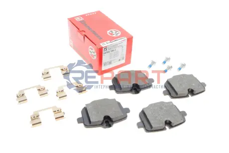 Колодки гальмівні (задні) BMW 5 (G30,G31)/7 (G11,G12)/X5 (G05)/X6 (G06) 17- (TRW) ZIMMERMANN 247041802 Купити в Україні