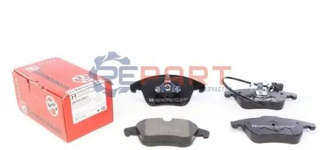 Колодки гальмівні (передні) Audi A4/A5 07- (Ate-Teves) (з датчиком) ZIMMERMANN 247052001 Купити в Україні
