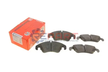 Колодки гальмівні (передні) Audi A4 07-18/A5 07-/Q5 13-17 (LUCAS-GIRLING) ZIMMERMANN 247431901 Купити в Україні