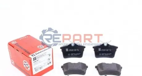 Колодки гальмівні (задні) Citroen Berlingo/Peugeot Partner 08- (Lucas-Girling) ZIMMERMANN 247651651