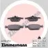 Фото Колодки гальмівні (передні) Honda Accord VIII 08 ZIMMERMANN (247961751) зображення 1