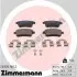 Гальмівні колодки ZIMMERMANN (248201602) зображення 1
