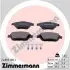 Тормозные колодки, дисковый тормоз.) ZIMMERMANN (248831801) изображение 1