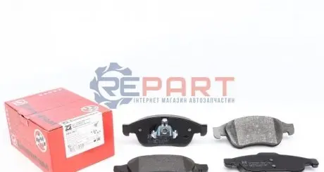 Колодки гальмівні (передні) Renault Fluence/Megane/Scenic 08- (Ate) ZIMMERMANN 249141801 Купити в Україні