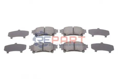 Колодки гальмівні (задні) Lexus RX 08-15/Toyota Prius 11-/Mirai 14- (Akebono) ZIMMERMANN 24918.150.1 Купити в Україні