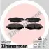 Тормозные колодки, дисковый тормоз.) ZIMMERMANN (249461951) изображение 1