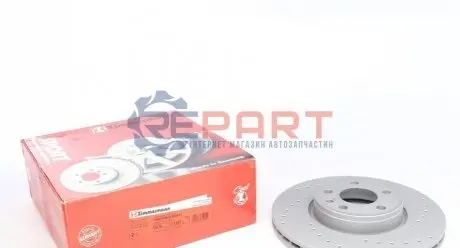 Диск тормозной ZIMMERMANN 250134752