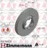 Тормозные диски передние ZIMMERMANN (250136920) изображение 1