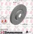 Диск тормозной FORD MONDEO 14- Тормозной диск ZIMMERMANN (250137752) изображение 1