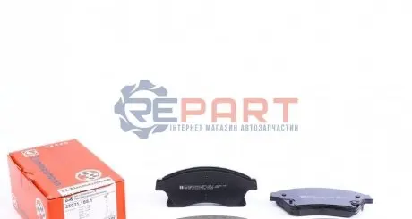 Колодки гальмівні (передні) Chevrolet Aveo 11-/Opel Astra J 09- (Bosch) ZIMMERMANN 250311851 Купити в Україні