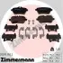 Фото Колодки гальмівні (задні) MB S-class (W222/C217) 13- (TRW) (з аксесуарами) ZIMMERMANN (250711902) зображення 1
