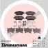 Гальмівні колодки ZIMMERMANN (251341702) зображення 1
