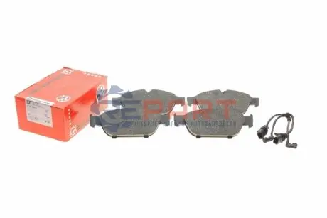 Колодки гальмівні (передні) Audi A6/A7/A8 10- (Ate) (з датчиком) ZIMMERMANN 251582002 Купити в Україні