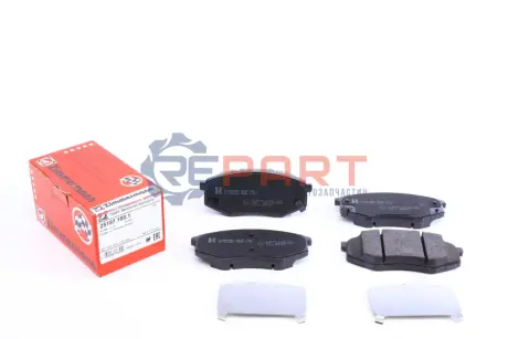 Колодки гальмівні (передні) Hyundai ix20/Kia Soul II 10- (Mando) ZIMMERMANN 251871801 Купити в Україні