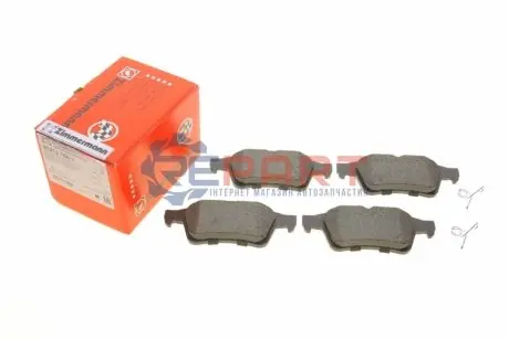 Колодки гальмівні (задні) Ford Connect 13-/Kuga/C-Max 08-/Focus/Volvo C30/S40/V50 03-/V40 ZIMMERMANN 252121601 Купити в Україні