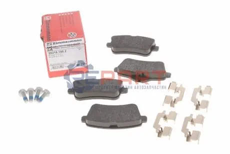 Колодки гальмівні (задні) MB M-class (W166)/GL-class (X166) 11- (TRW) ZIMMERMANN 252151902 Купити в Україні