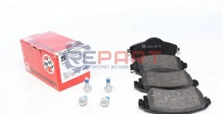 Колодки гальмівні (передні) Citroen C4 09- (TRW) ZIMMERMANN 252201851 Купити в Україні
