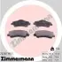 Фото Колодки гальмівні (передні) Citroen C4/Peugeot 308 II/SW 13- (Mando) ZIMMERMANN (252501901) зображення 1