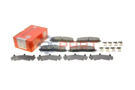 Колодки гальмівні (передні) Jeep Wrangler 2.0/2.2 17-/Fiat Freemont 11 ZIMMERMANN 253781852 Купити в Україні