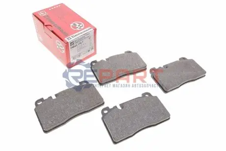 Колодки гальмівні (передні) Audi A6/A7/Q5 12-/Porsche Macan 14- (Brembo) (132x77x16) ZIMMERMANN 256431701 Купити в Україні