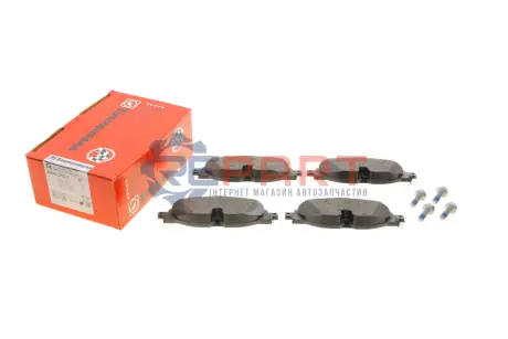 Колодки гальмівні (передні) Audi A1/Q3 18-/Skoda Octavia/VW Golf/Caddy/Touran/Passat 12 ZIMMERMANN 256832001 Купити в Україні