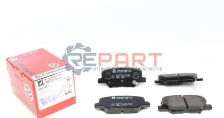 Колодки гальмівні (задні) Mitsubishi Outlander III/Mazda 6 12- (Akebono) ZIMMERMANN 256881501 Купити в Україні