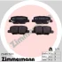 Комплект тормозных колодок ZIMMERMANN (256881501) изображение 2