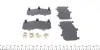 Фото Колодки гальмівні (передні) Mazda 6 12- (Akebono) ZIMMERMANN (257251551) зображення 4