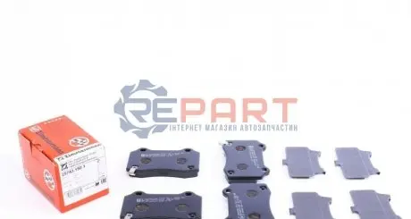 Колодки гальмівні (задні) Tesla Model S/X 13-/Jeep Grand Cherokee IV 10- (Brembo) ZIMMERMANN 257431501 Купити в Україні
