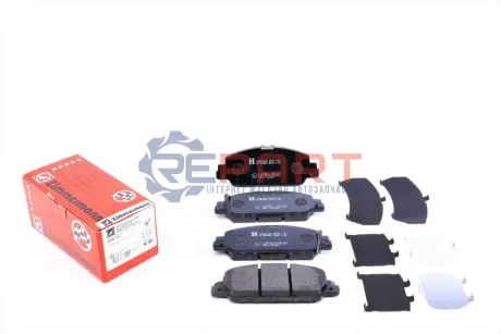 Фото Тормозные колодки, дисковые.) ZIMMERMANN (257921701) изображение 1