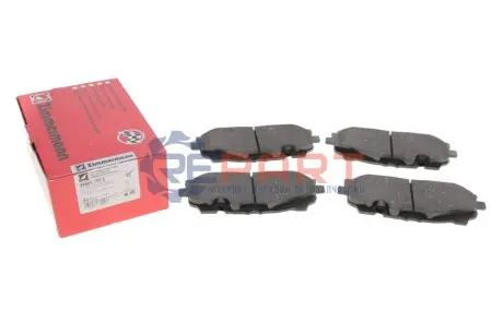 Колодки гальмівні (передні) Audi A5/Q7 2.0-3.0 D 15-/VW Touareg 17- (Akebono) (з аксесуарами) ZIMMERMANN 258611702 Купити в Україні