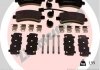 Тормозные дисковые колодки FIAT DUCATO 15- TY Комплект тормозных колодок, дисковый тормоз - ZIMMERMANN 259872002 (1612434080, 77367094)