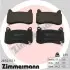 Фото Колодки гальмівні (передні) Tesla Model 3 17-/ Model Y 19- (Brembo) Q+ ZIMMERMANN (261521551) зображення 1