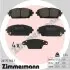 Фото Колодки гальмівні (передні) Mazda 3 19 ZIMMERMANN (261771601) зображення 1