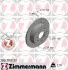 Диск гальмівний (задній) Honda Civic 91-01 (239x9) ZIMMERMANN (280318020) зображення 1