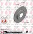Тормозные диски задние ZIMMERMANN (285353520) изображение 1
