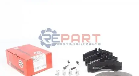 Колодки гальмівні (передні/задні) MB Sprinter 408-416/VW LT 46 96- (Perrot) ZIMMERMANN 290762001 Купити в Україні
