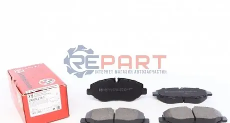 Колодки гальмівні (передні) Iveco Daily IV/V 06- (Brembo) ZIMMERMANN 292292101