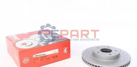 Диск тормозной ZIMMERMANN 370305352 Купить в Украине